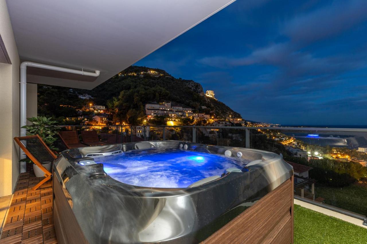 شقة Monaco View, Pool, Garage, 100 M2 Terrace بوزولي المظهر الخارجي الصورة