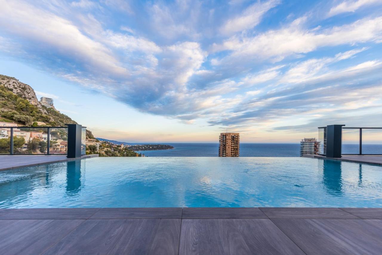شقة Monaco View, Pool, Garage, 100 M2 Terrace بوزولي المظهر الخارجي الصورة