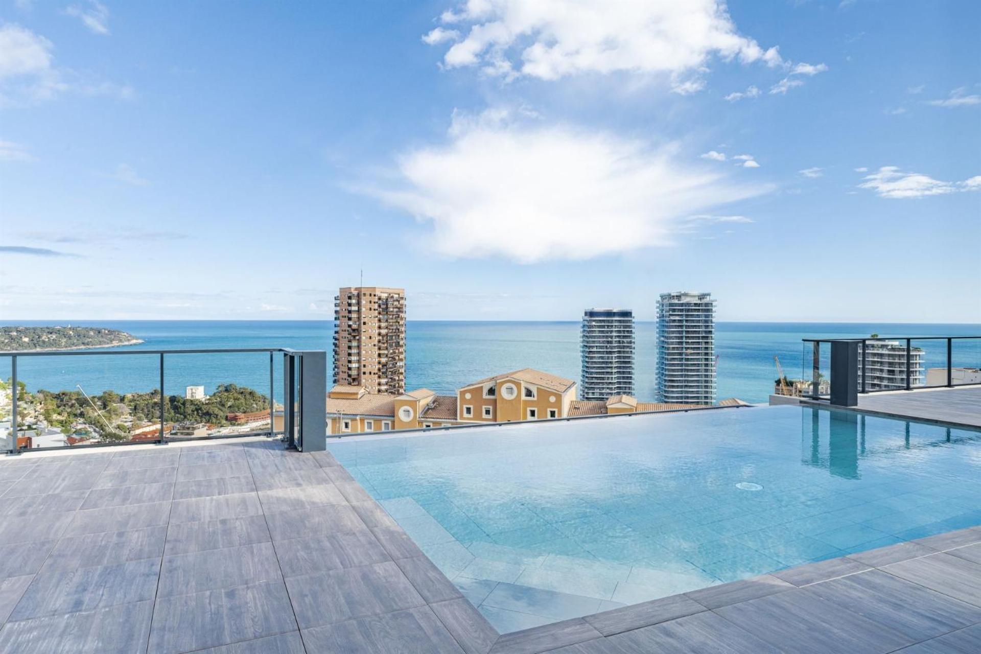 شقة Monaco View, Pool, Garage, 100 M2 Terrace بوزولي المظهر الخارجي الصورة